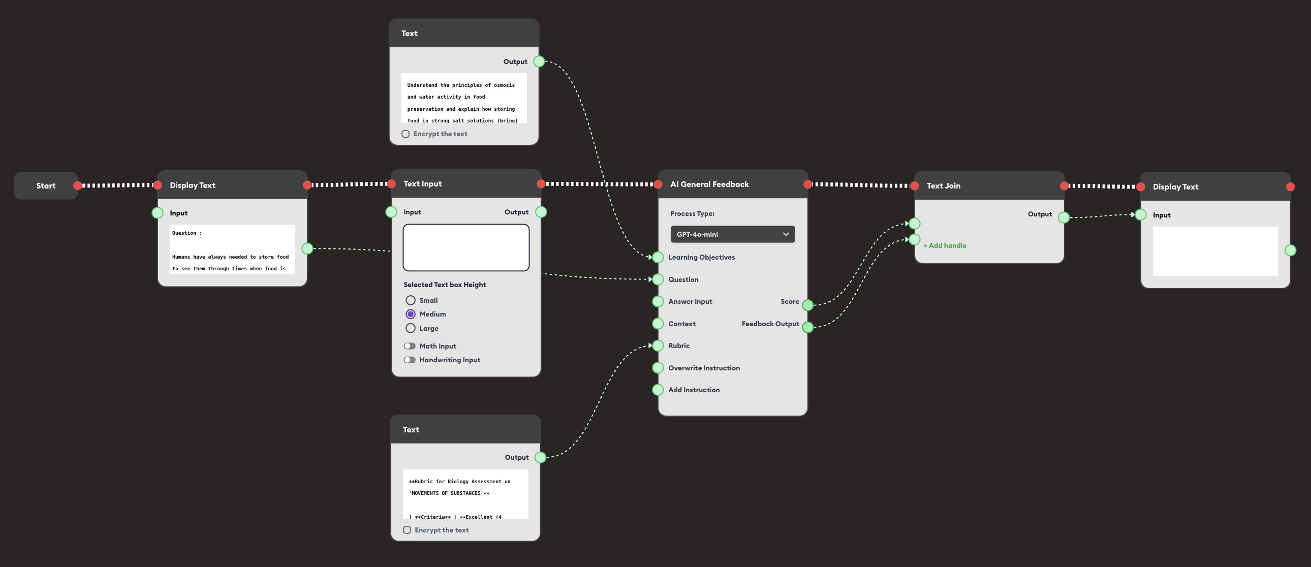 AI General Feedback Example