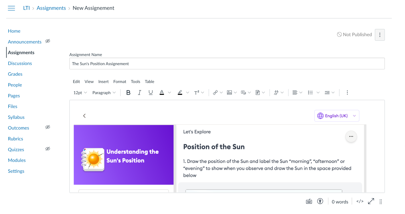 Learning Flow assignment embedded