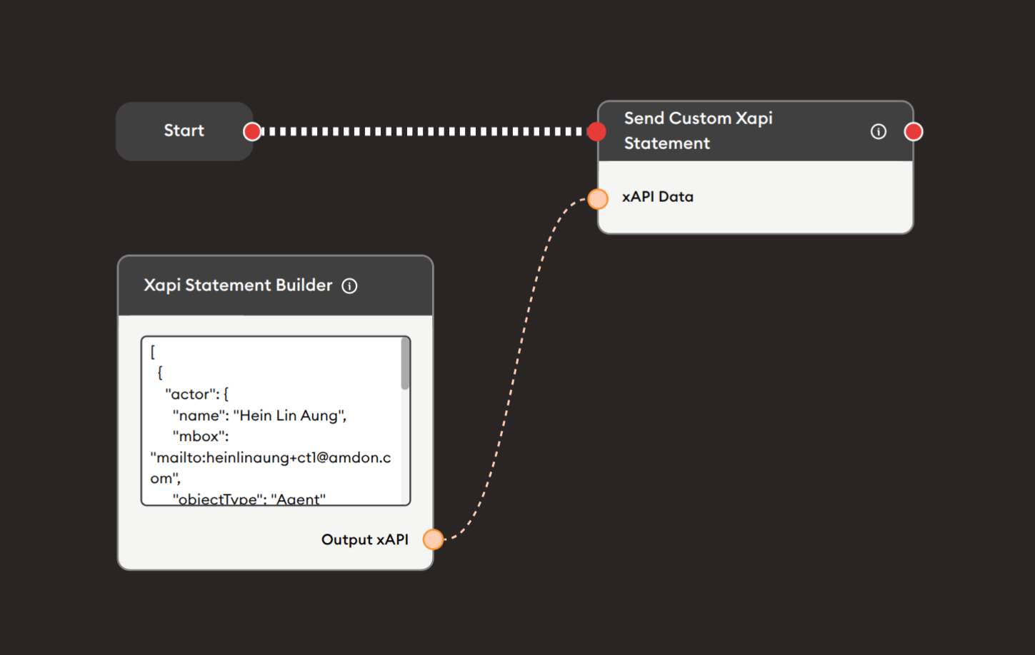 xAPI Statement Builder Example